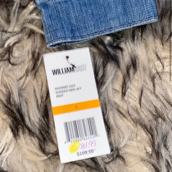 NWT William Rast Sussex Denim Jean Jacket S - Picture 3 of 6